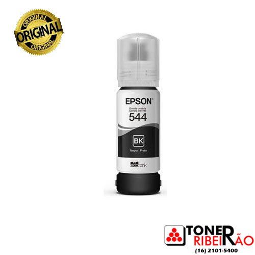 Refil De Tinta Epson T544120 Black 90ml Original Em Ribeirão Preto 8214