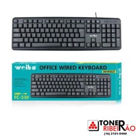 Teclado USB Padrao Fc-530 Weibo
