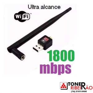 Adaptador USB Wireles 1800mbps