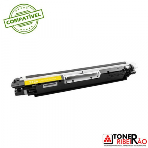 Cartucho de Toner HP 126a Ce312a Cf352a Amarelo Compativel 1K