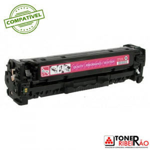Cartucho de Toner HP 304a Cc533a Ce413a Cf383a Magenta Compativel 3K