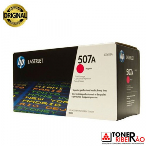 Cartucho de Toner HP 507a Ce403a Magenta Original 6K